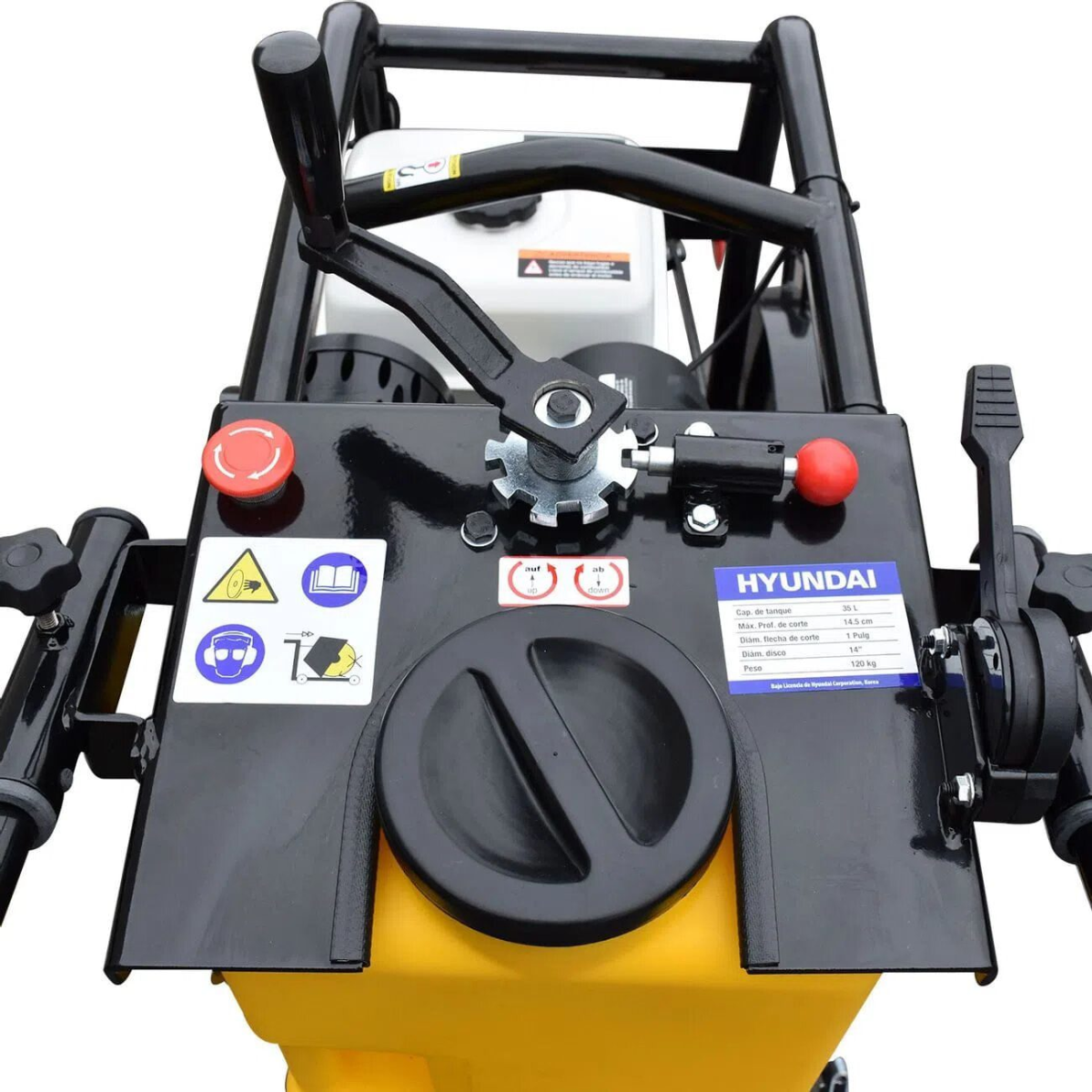 Cortadora de concreto HYUNDAI HYCC5093 - Imagen 2